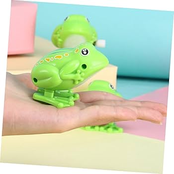 Amazon.com: Vaguelly Clockwork Frog Toy - 4 Pcs Wind-up